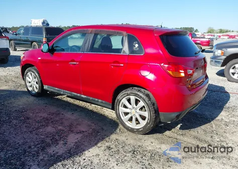 2015 Mitsubishi Outlander Sport Se из США, поврежденный, VIN 4A4AP4AU4FE007742